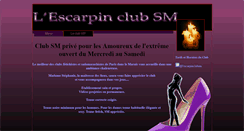 Desktop Screenshot of lescarpin-clubsm.com