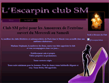 Tablet Screenshot of lescarpin-clubsm.com